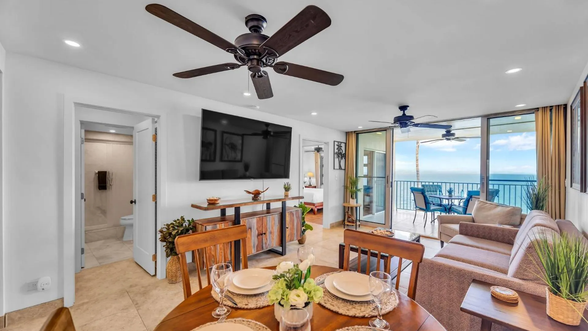 Watch Whales And Sunsets From Your Bed - Double Master Sunset Suite Kihei Prázdninový dům